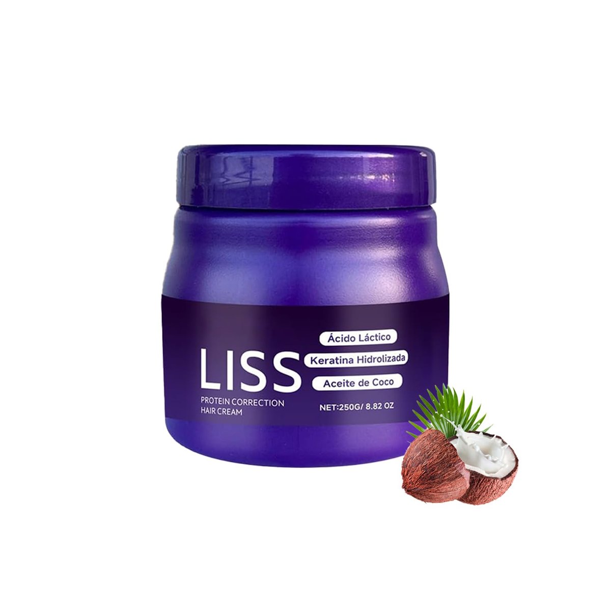 Liss Alisado – Formolfreie Glättungscreme für seidig glattes Haar (1 Stück)
