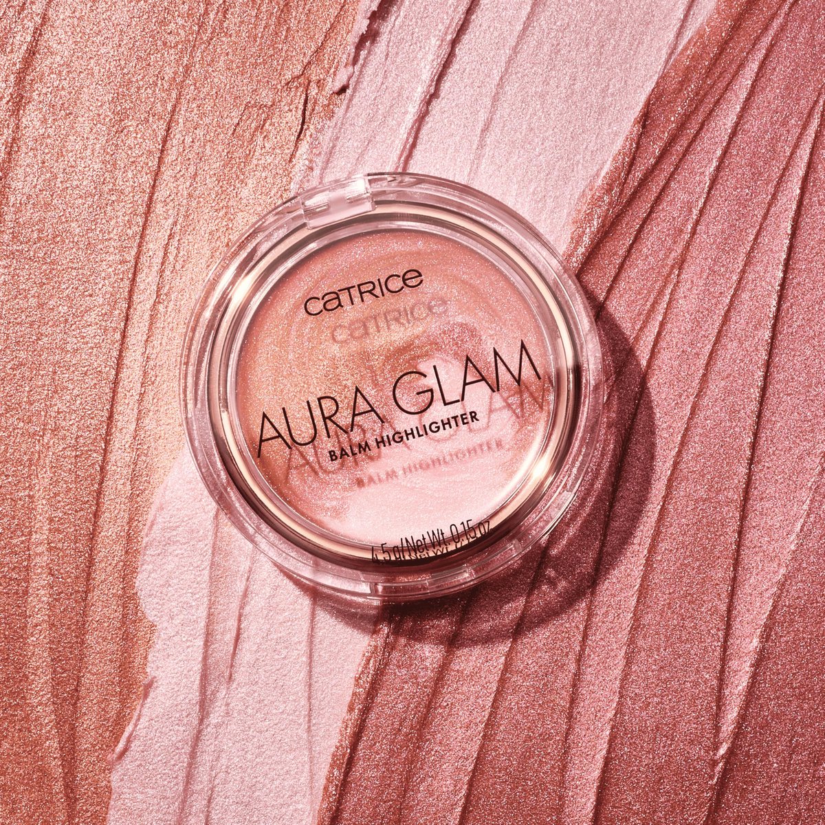 Catrice Aura Glam Highlighter Balm – Cremiger, leichter Luminizer für aufbaubaren Glanz | Rosiges Pink & Warmes Bronze | Vegan & Tierversuchsfrei