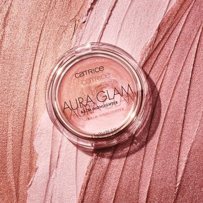 Catrice Aura Glam Highlighter Balm – Cremiger, leichter Luminizer für aufbaubaren Glanz | Rosiges Pink & Warmes Bronze | Vegan & Tierversuchsfrei