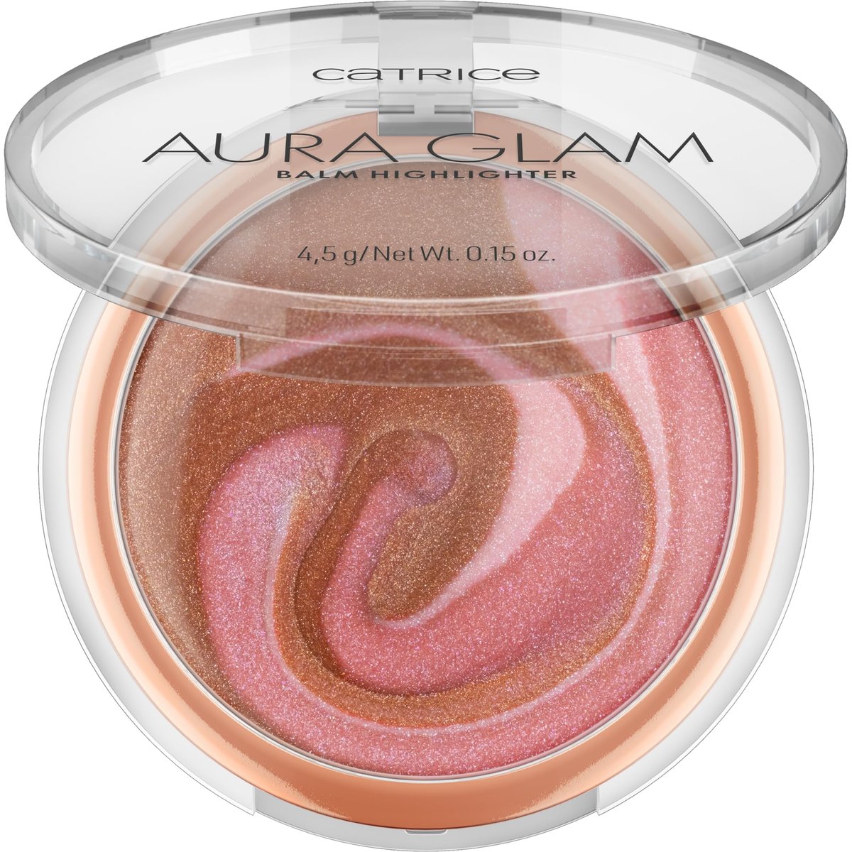 Catrice Aura Glam Highlighter Balm – Cremiger, leichter Luminizer für aufbaubaren Glanz | Rosiges Pink & Warmes Bronze | Vegan & Tierversuchsfrei