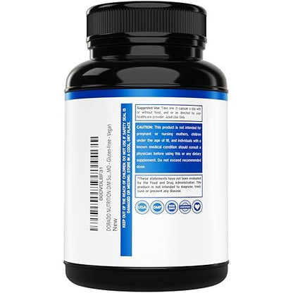 DIM Supplement für Frauen & Männer (Diindolylmethan Östrogenblocker, Hormonelle Aknebehandlung, Hormonbalance) - 200 mg pro Portion, Vegan, Glutenfrei, USA-Herstellung (60 Kapseln)
