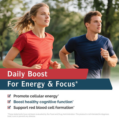 Innate Vitality Vitamin B12 1000mcg – Sublingual Methylcobalamin, für Energiestoffwechsel, geistige Klarheit, Nervensystem, Pfirsichgeschmack, zuckerfrei, 90 schnell lösliche Tabletten
