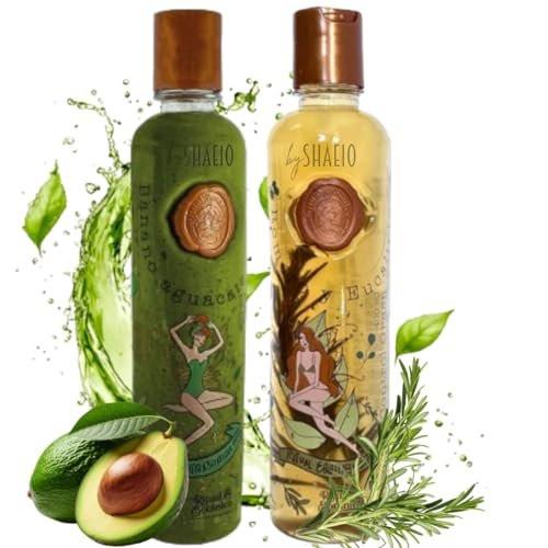 RITUAL BOTANICO KIT2 - Akzelerator für Haarwachstum & Ultrarepair S.O.S. Shampoo mit Rosmarin + Intensivbehandlung PLEX mit Banane & Avocado 100% kolumbianisch