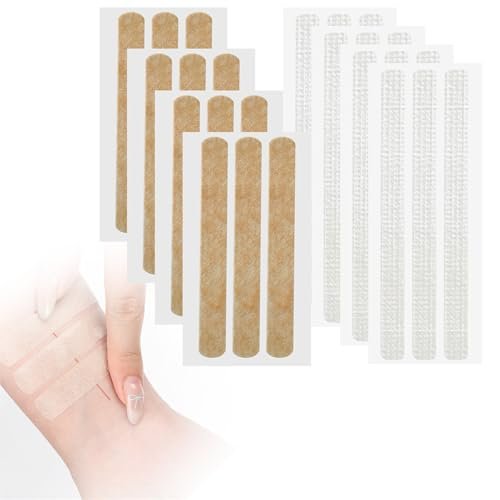 Wundverschlussstreifen 24 Stück Steri Skin Closures - Atmungsaktive Wundpflaster, Nahtfreie Wundreparatur, 12x100 mm