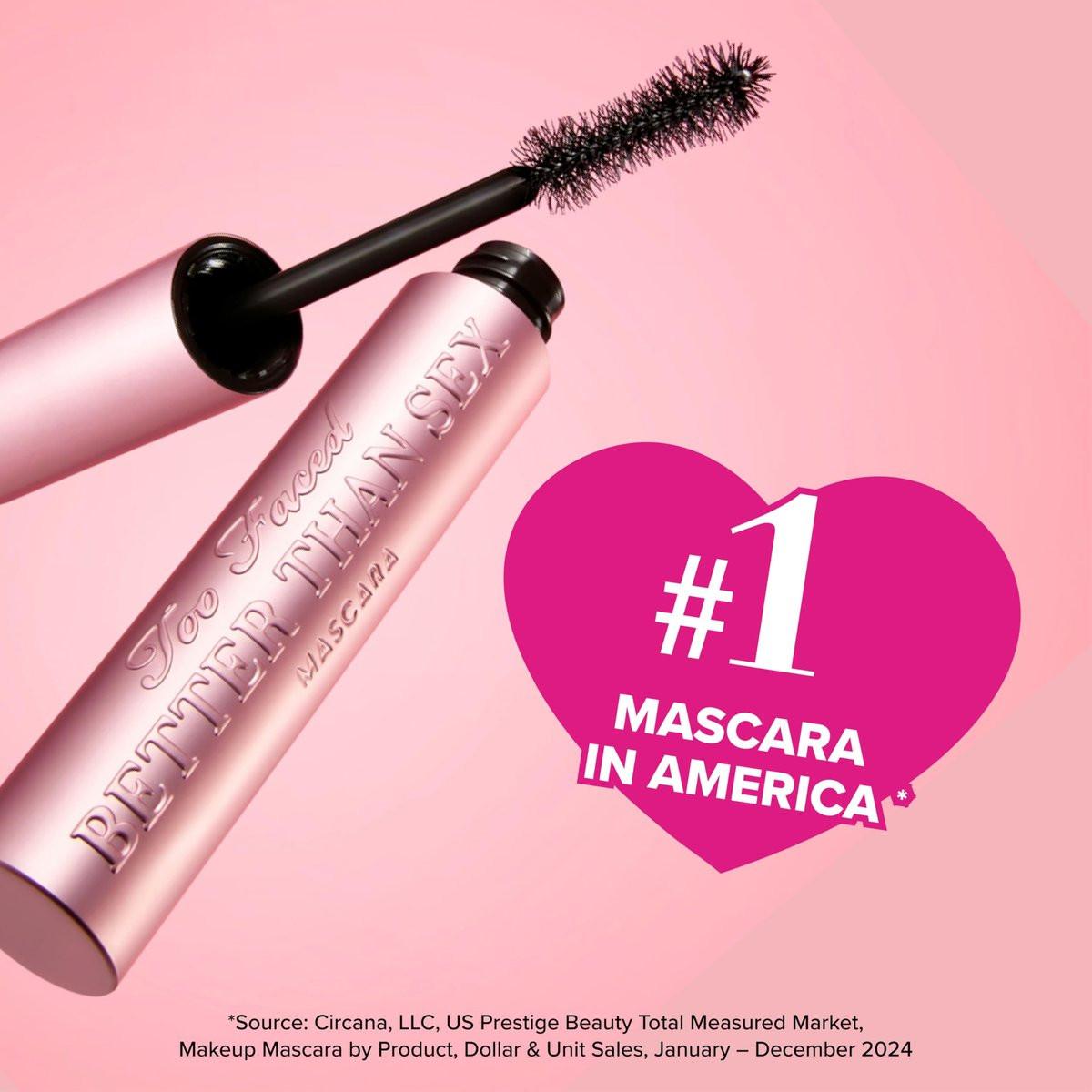 Too Faced Storybook Lashes Travel Size Mascara Set | Better Than Sex + Ribbon Wrapped Lash Tubing Mini Mascara Geschenkset