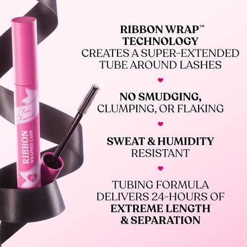 Too Faced Storybook Lashes Travel Size Mascara Set | Better Than Sex + Ribbon Wrapped Lash Tubing Mini Mascara Geschenkset