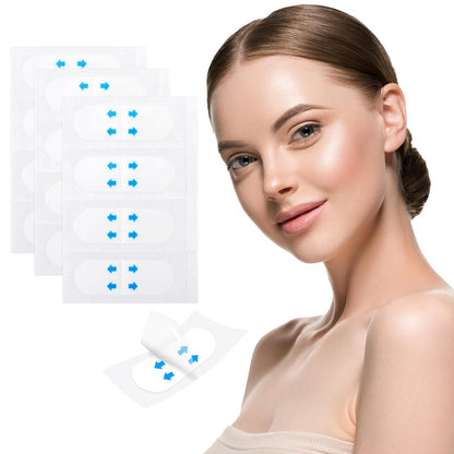 Larrel 120-teiliges Face-Lift-Tape, unsichtbar, wasserfest, für Doppelkinn, Kinnbacken, Augenringe und schlaffe Haut