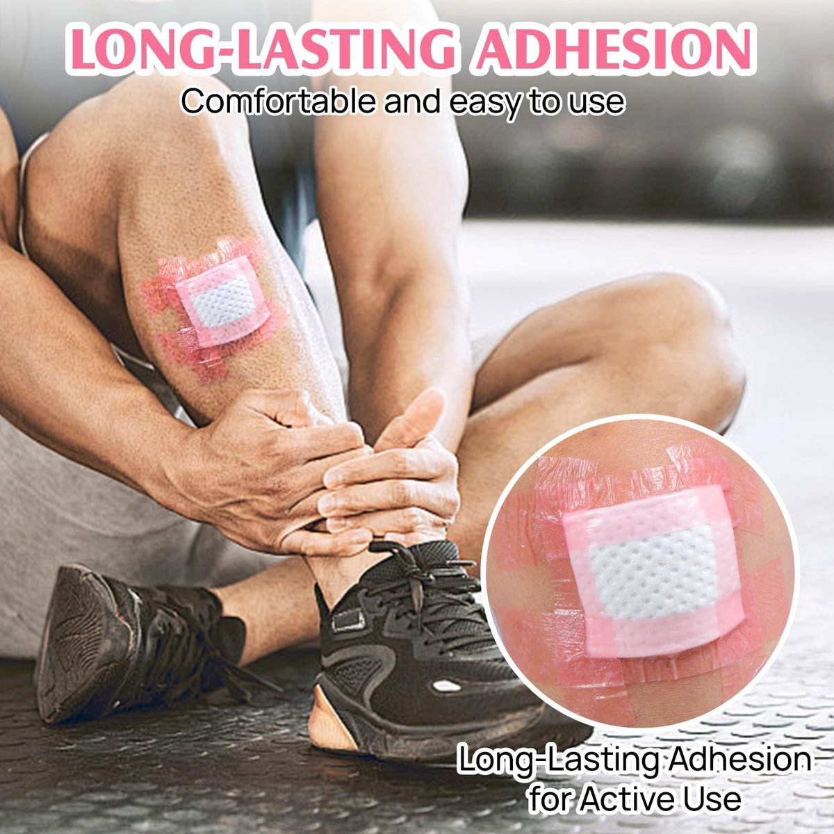 Silikon-Medizinisches Tape – 2,5 cm × 4,5 m (1 Rolle) – Wasserfestes Tape für empfindliche Haut, Latexfrei, Schmerzfreies Entfernen, Wiederverwendbar für Wundauflagen und Erste Hilfe