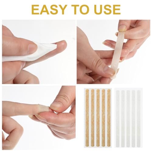 CXWLTT Sterile Wundverschlussstreifen 40 Stück 1/4" x 4" - Hautfreundliche Wundnaht für kleine Schnittwunden
