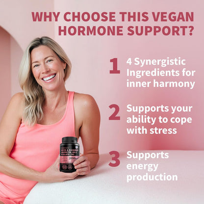 Myo-Inositol 40:1 für Frauen – Inositol-Komplex mit Myo & D-Chiro Inositol, Folat & Vitamin D3 – Vegane Kapseln für den täglichen Bedarf & Hormonunterstützung – Flo Ovarian Support – 90 Kapseln