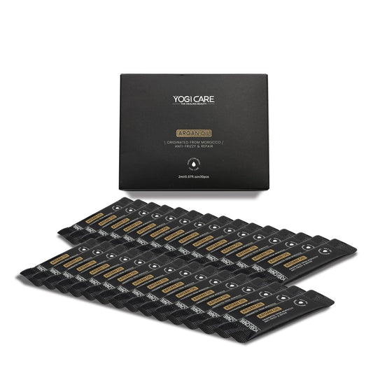 30er-Pack Mini Marokkanisches Arganöl Haarserum (2 ml je) – Reisegröße für krauses & trockenes, geschädigtes Haar, alle Haartypen, mit Vitamin E, perfekt für Geschäftsreisen, Geschenke, tägliche Pflege