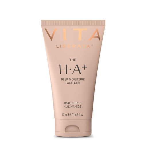 VITA LIBERATA Gesichtsbräunungsfeuchtigkeitscreme 50 ml mit Hyaluronsäure & Niacinamid – Pflegend, ultrahydratisierend, für einen sonnengeküssten, strahlenden Teint, anpassbare Bräune, gleichmäßiges Verblassen