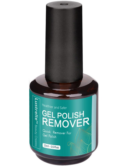 Lustrelle Gel-Nagellackentferner - Professioneller Gelpolitur-Entferner in 2-5 Minuten, ohne Einweichen oder Einwickeln mit Folie, einfach und schnell Nagelstudio zu Hause