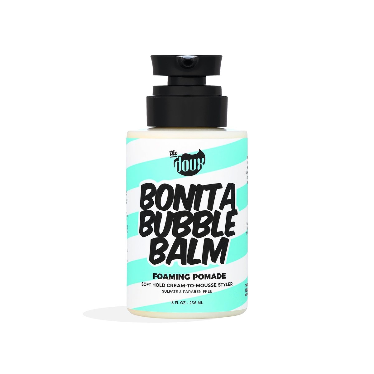 Bonita Bubble Balm Foaming Pomade – Cremig-schäumende Styling-Pomade für Locken, Wellen & natürliche Looks – Leichte Haarmousse-Alternative mit Glanz, Frizz-Kontrolle & Definition, 237 ml