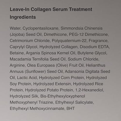 ANAZE Leave-In Collagen Serum Treatment 200ml – Feuchtigkeitsspendender & nährender Nebel für trockenes & krauses Haar – Leichte No-Rinse Formel mit Protein- & Ölschicht, Valentinstag Geschenk für Frauen