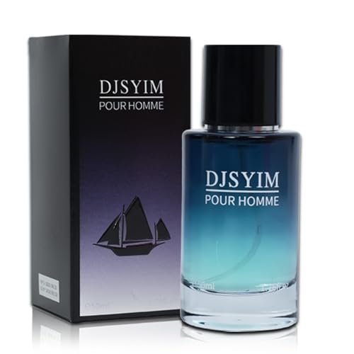 DJSYIM Herren Eau de Toilette, Pheromone Cologne für Männer, Frischer Apfelduft, Lang anhaltendes Spray, 1,7 Unzen, Tragbares Design, Für besondere Anlässe und den täglichen eleganten Gebrauch