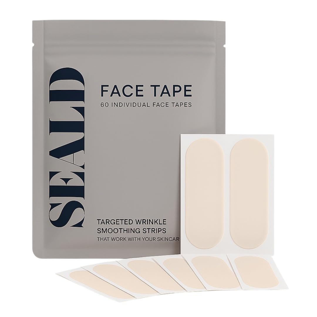 SEALD™ Face Tape Smoothing Strips – 60 Stück, 1 Packung