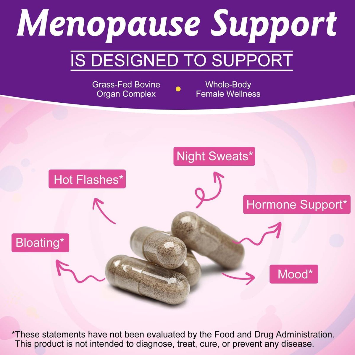 newseel Rinderleber-Organpräparat für Frauen, natürliche grasgefütterte Rinderleberkapseln, unterstützt hormonelles Gleichgewicht, Menstruation, Immunsystem, Haut, Kollagen, B12, Energie & Wohlbefinden - 60 Kapseln