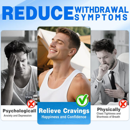 RBUGR Nikotinpflaster Step 1+, 21mg auf 28mg verbessert (4 * 7mg), Rauchstopp-Pflaster, Raucherentwöhnungshilfe mit Wirkung innerhalb von 2 Wochen, 24-Stunden-Nikotinpflaster zur transdermalen Abgabe (21 Pflaster)