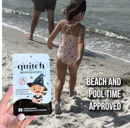 quitch Mückenstich-Stopp Magische Motiv-Pflaster – Insektenstich Relief für Kinder & Babys, Alternative zu Anti-Juckreiz-Cremes, Nach-Stich-Linderung, Reise-Essential für Sommercamp, Kreuzfahrt & Outdoor