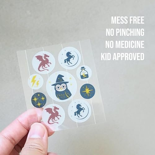 quitch Mückenstich-Stopp Magische Motiv-Pflaster – Insektenstich Relief für Kinder & Babys, Alternative zu Anti-Juckreiz-Cremes, Nach-Stich-Linderung, Reise-Essential für Sommercamp, Kreuzfahrt & Outdoor