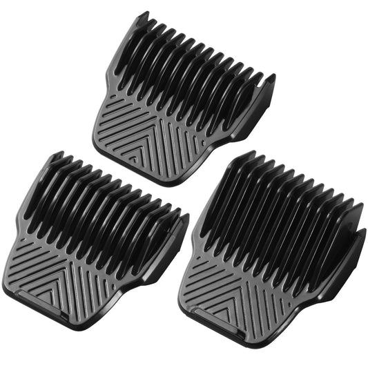 3er-Pack Aufsätze für Manscaped Lawn Mower 5.0 Ultra - Verstellbare Trimmer-Aufsätze mit Organizer, 7 Schnittlängen von 1/18"-1/2", Kompatibel mit Manscaped Lawn Mower 5.0