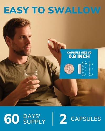 Vitalibre 12-in-1 Magnesium Komplex 500 mg | Hoch bioverfügbares cheliertes Magnesiumglycinat, Citrat, Malat & mehr für Knochen, Nerven & Verdauung | Nicht-GVO, vegan (120 Kapseln)