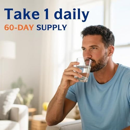 Innate Vitality Vitamin D3 K2 Komplex, Hochdosiertes Vitamin D3 10000 IE & Vitamin K2 (MK-7) 200 mcg, Unterstützt Knochen-, Zahn-, Herz- und Immunsystemgesundheit, Non-GMO, Glutenfrei, 60 Weichkapseln