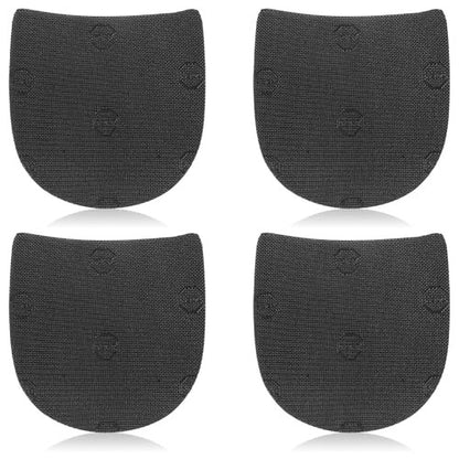 IANFAN 2 Paar Schuhreparatur-Absätze aus Gummi, rutschfest, Absatzreparatur-Set, abschneidbar, 4 mm dick, für Damen und Herren Stiefel