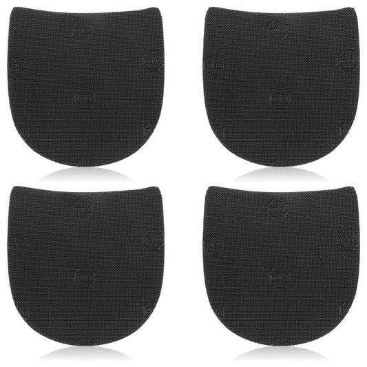 IANFAN 2 Paar Schuhreparatur-Absätze aus Gummi, rutschfest, Absatzreparatur-Set, abschneidbar, 4 mm dick, für Damen und Herren Stiefel