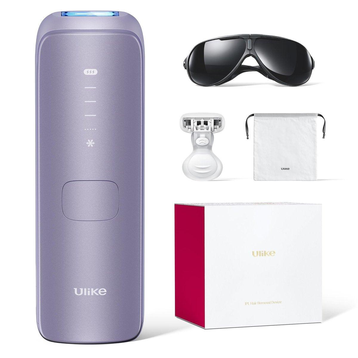 Ulike Laser-Haarentfernungsgerät Air 4 IPL – Dauerhafte Haarentfernung für Frauen und Männer, nahezu schmerzfrei mit Eiskühlung, USHR-Modus für Haarentfernung in 10 Minuten zu Hause