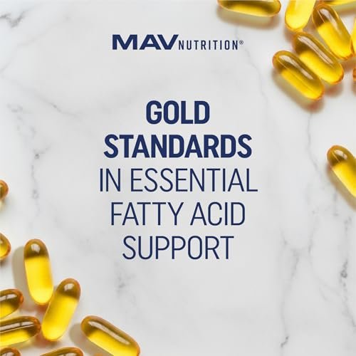 MAV NUTRITION Lebertran Kapseln 1000 mg | Omega 3 + Vitamin A & D3 | Wild gefangenes isländisches Lebertran, molekular destilliert | EPA DHA Omega 3 Nahrungsergänzung für Knochen- und Immunsystem | 60 Stück
