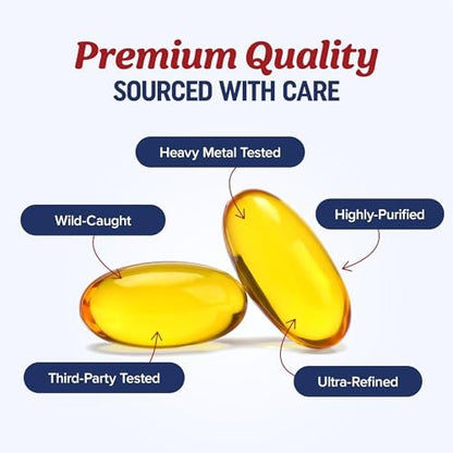 MAV NUTRITION Lebertran Kapseln 1000 mg | Omega 3 + Vitamin A & D3 | Wild gefangenes isländisches Lebertran, molekular destilliert | EPA DHA Omega 3 Nahrungsergänzung für Knochen- und Immunsystem | 60 Stück