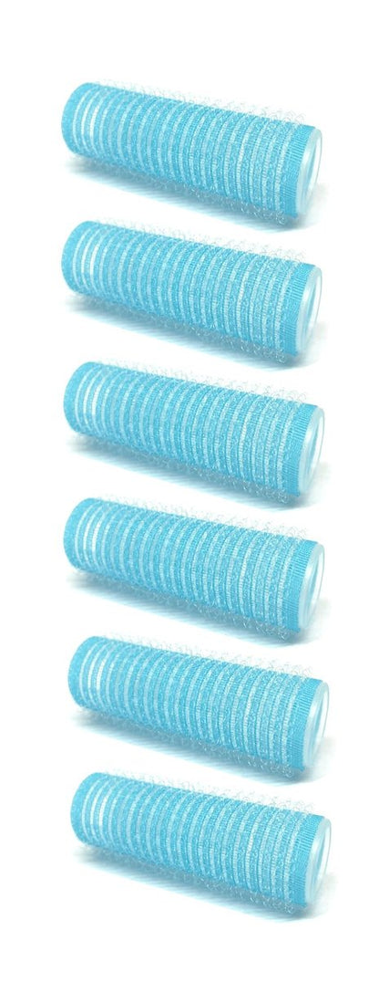 6er-Pack kleine selbstgreifende Haarwickler – 20 mm (0,8") Lockenwickler für Volumen, Zufallsfarbe
