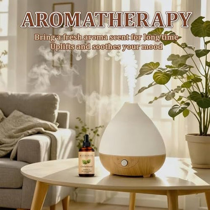 Wuvezrub Zedernholz Ätherisches Öl 30 ml - 100 % rein und natürlich für Aromatherapie-Diffuser - 1 Fl Oz/Zedernholz