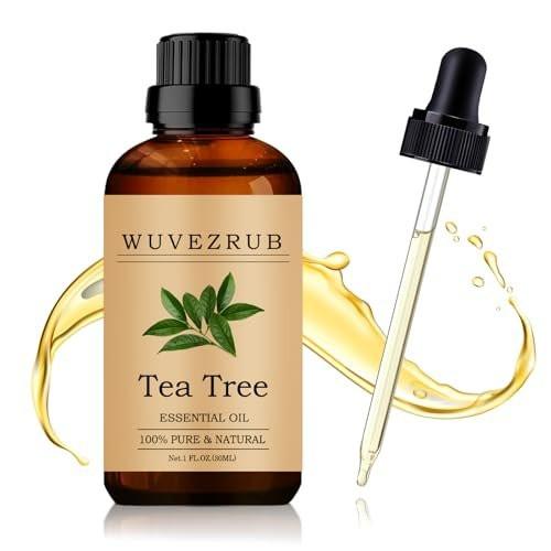Wuvezrub Teebaumöl 30 ml – 100 % reines und natürliches Öl für Aromatherapie-Diffuser