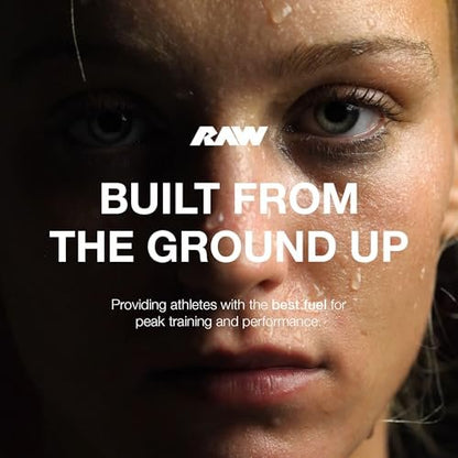 RAW Nutrition Creatin-Monohydrat-Pulver, Fruchtpunsch (30 Portionen) - Mikronisiertes Creatin-Monohydrat für Trainingsleistung, Muskelaufbau & Kraft - Creatin-Pulver für Männer & Frauen