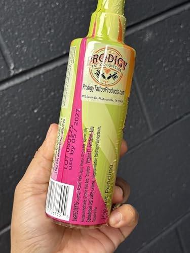 Prodigy Stencil Slayer Pro Tattoo Stencil Entferner, 240 ml, mit Vitamin E, Panthenol und Aloe