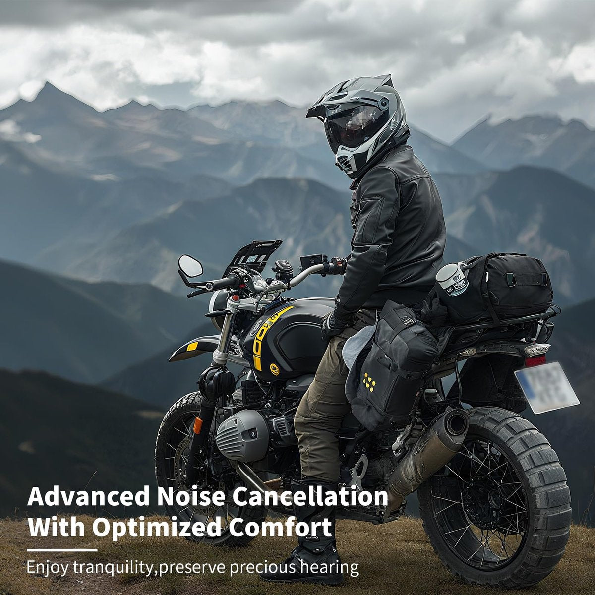 Motorrad Ohrstöpsel Windgeräusch, 45 dB Moto Ohrstöpsel Fahren, Motorrad Gehörschutz, Wiederverwendbare Windgeräuschunterdrückende Ohrstöpsel für Motorrad, Touren, Rennen, Fahren, Schlafen, Konzerte (Schwarz und Rot)