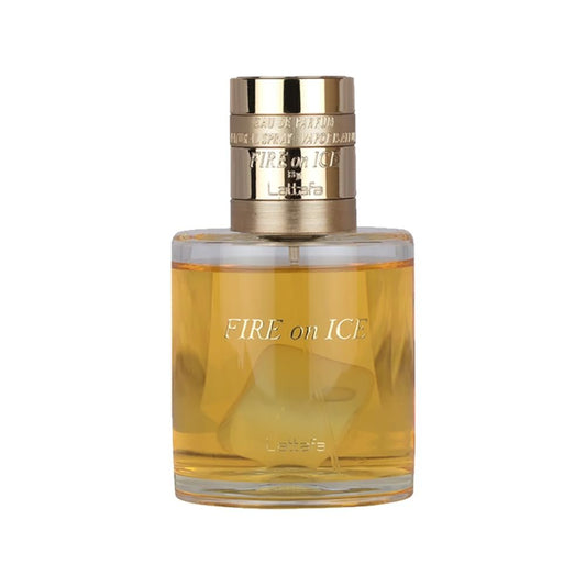 Lattafa Fire On Ice – Fruchtig, Würzig, Holziger Amberduft – Eau de Parfum Spray für Unisex, 110 ml