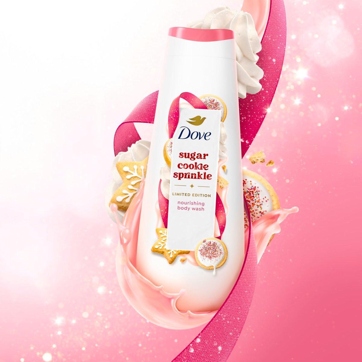 Dove Limited Edition Holiday Treats Mixed 3 Count Sugar Cookie Sprinkles – Geschenkset für hydratisierte & weiche Haut