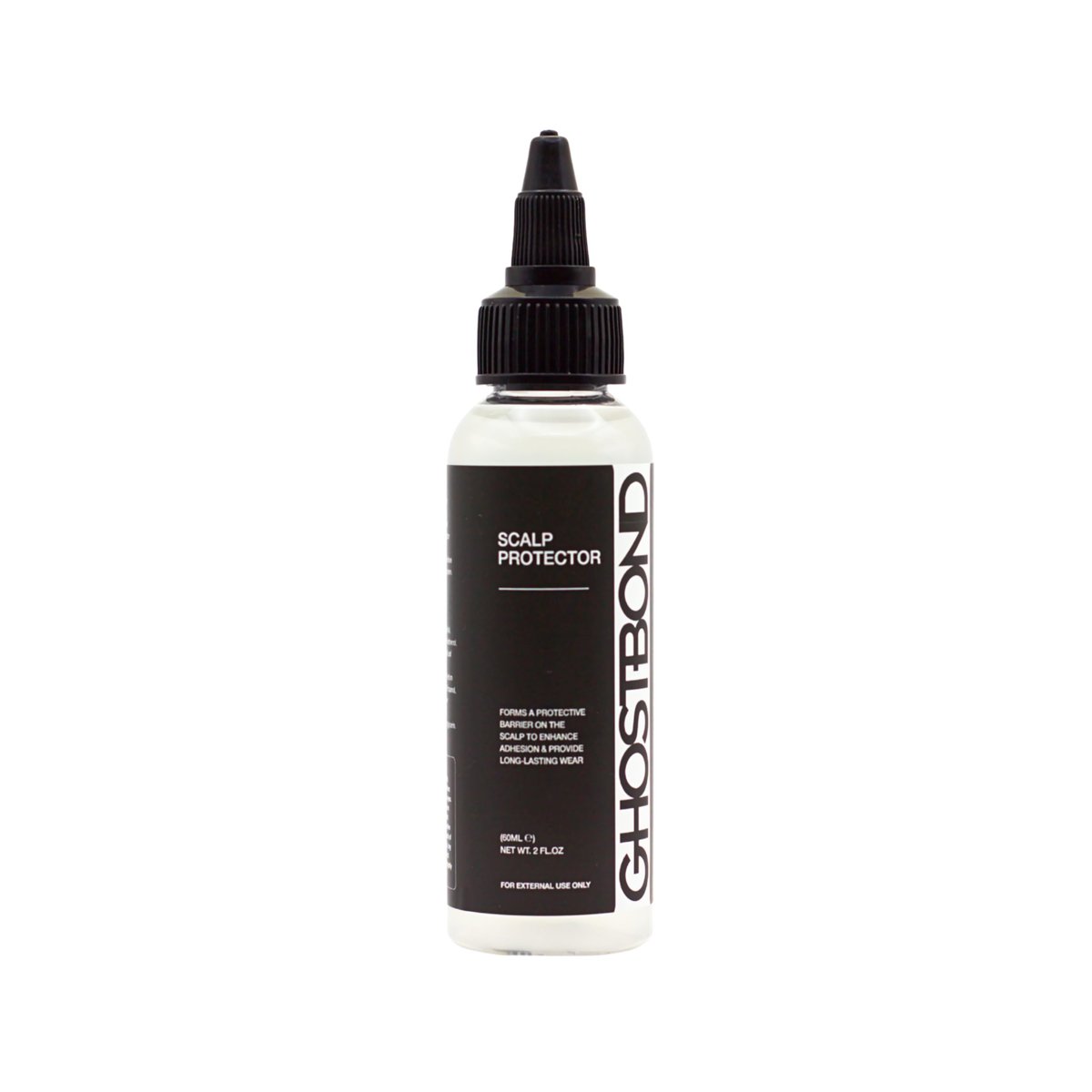 GHOSTBOND Scalp Protector – Empfindliche Hautbarriere & Schweißschutz für Spitzenfront-Perücken, Toupet & Haarsysteme – Aloe Vera Präparat für Perückenkleber – Schützt Kopfhaut & verlängert Halt – 60 ml