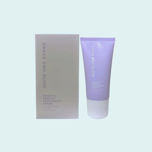 Grace and Glow Bright & Smooth Deodorant Serum mit Niacinamid und AHA – 50 ml