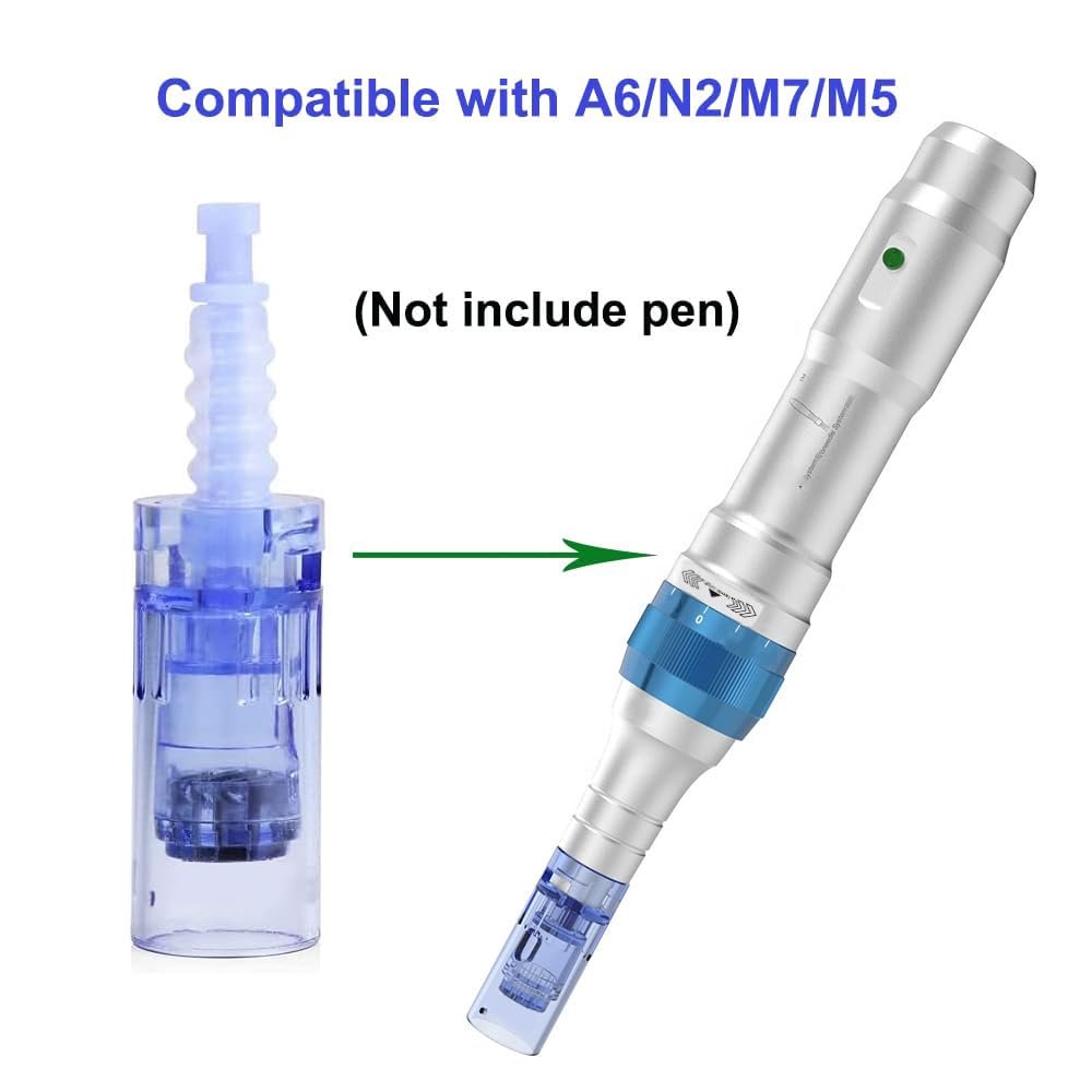 HOKYNATI Microneedling Pen Cartridges 36 Pin Bayonet Nadeln 0,3mm 10er Pack Kompatibel mit Dr Pen A6 N2 M5 M7