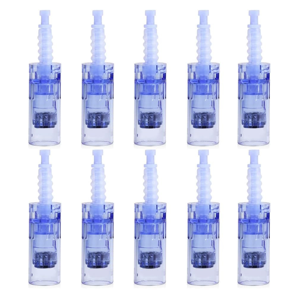 HOKYNATI Microneedling Pen Cartridges 36 Pin Bayonet Nadeln 0,3mm 10er Pack Kompatibel mit Dr Pen A6 N2 M5 M7