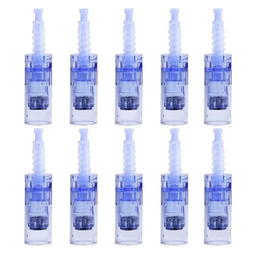 HOKYNATI Microneedling Pen Cartridges 36 Pin Bayonet Nadeln 0,3mm 10er Pack Kompatibel mit Dr Pen A6 N2 M5 M7