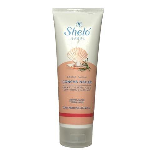 Shelo Nabel Gesichtscreme mit Perlmutt und Meeresalgen für unreine Haut, 250 ml