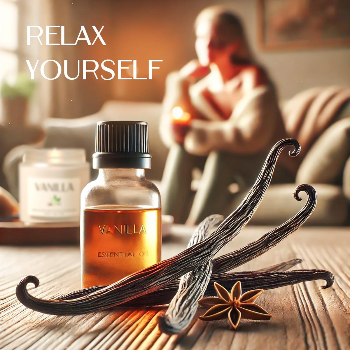 Waxcanpy Vanillekerze, Sojakerzen für Frauen, Duftkerzen für Zuhause, 2er-Pack Aromatherapie-Geschenkset zur Entspannung, Stressabbau & Wohndekoration