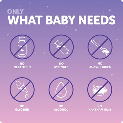 Ddrops Baby Bedtime Drops – Bio Flüssigkeit für abendliche Schlafenszeit-Routinen, 60 Portionen