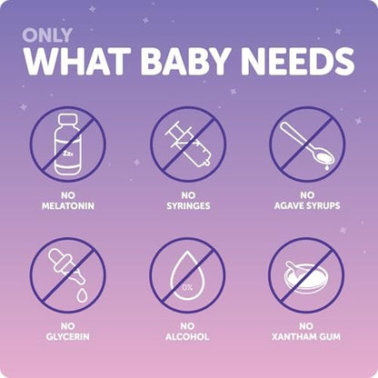 Ddrops Baby Bedtime Drops – Bio Flüssigkeit für abendliche Schlafenszeit-Routinen, 60 Portionen